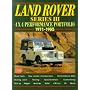 Land Rover Series 3 4x4 Performance Portfolio, 1971-85 (Performance portfolio series)