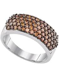 1.00CTW-DIA COGNAC RING