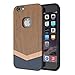 Slicoo Slim Handmade Wooden Case for Apple iPhone 6/6S - Black Walnut