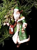 Irish Blessing Santa Tree Ornament Figurine