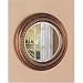 30" Bronze Finish Frame Round Beveled Wall Mirror By Coaster Furniture
