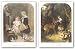 The Pets-Children and Rabbits Set by Sir Edwin Henry Landseer 22"x17.375" Art Print Poster