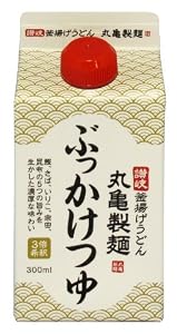 丸亀製麺 ぶっかけつゆ 3倍希釈 300ml×6本