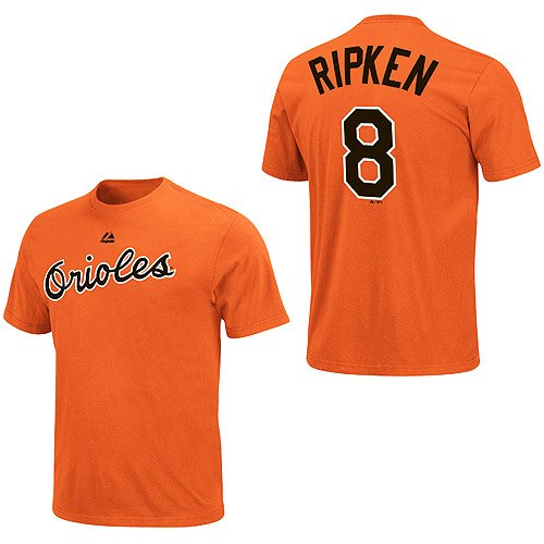 Baltimore Orioles Cal Ripken Jr. Cooperstown Name & Number T-Shirt Extra Large