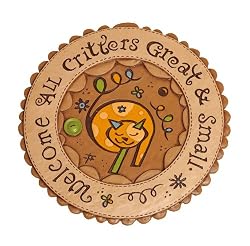 Grandma Mabel's Critters Cat Garden Stone