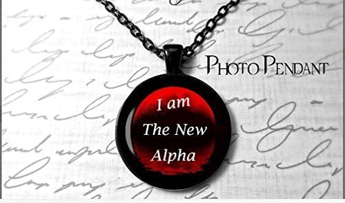 teen wolf necklace teen wolf jewelry I am the new alpha necklace wolf jewelry wolf necklace blood moon necklace celtic werewolf alpha wolf