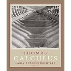 Thomas' Calculus Early Transcendentals Part 1 (Single Variable, chs. 1-11) (11th Edition) by  George B. Thomas, Maurice D. Weir, Joel Hass, and Frank R. Giordano