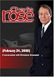 Charlie Rose with Christiane Amanpour (February 24, 2000)