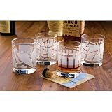 The Well Traveled Tumbler Set of 4 Glasses