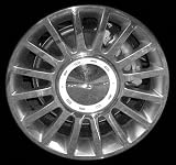 02-05 FORD THUNDERBIRD t-bird ALLOY WHEEL RIM 17 INCH, Diameter 17, Width 7.5, Lug 5 (16 SPOKES), BRIGHT SILVER, 1 Piece Only, Remanufactured , (center cap not included) (2002 02 2003 03 2004 04 2005