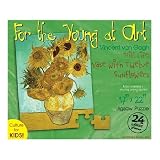 Puzzles Plus Van Gogh Sunflowers 24 Piece Jigsaw Puzzle