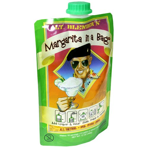 Lt. Blender's Margarita in a Bag, 12-Ounce Pouch (Pack of 3) by Lt. Blender