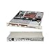 Supermicro Case CSE-811TQ-280B-DIST Black Rackmount 1U Short-Depth Chassis UP Single 80 1fixedHDD REV K with 280W Power Supply