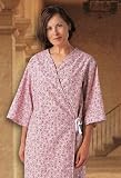 FRONT OPENING MAMMOGRAPHY Hospital Gowns (2pk), Spring Bouquet
