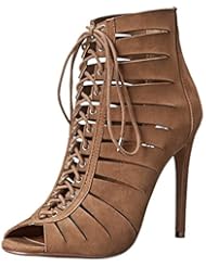 Shoes: Steve Madden Womens Cyder Dress Sandal, Taupe Suede, 9.5 M US - Steve Madden