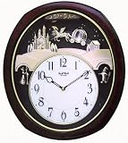UPC 009136862063 product image for Princess Fantasy Musical Clock by Rhythm Clocks - Updated Version of Cinderella | upcitemdb.com
