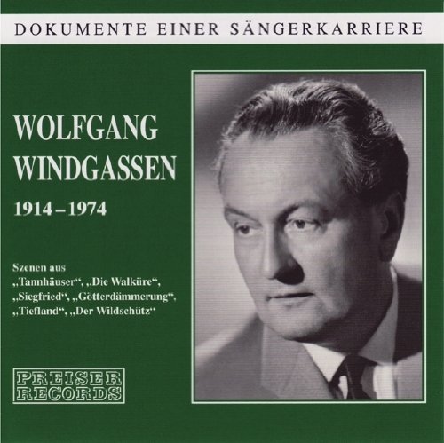 Produkt-Bild: Wolfgang Windgassen