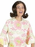 Brown Side Flip Deluxe Wig 1950 1960 Theatre Costumes