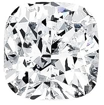Certified Diamond (Cushion, Good cut, 6.08 carats, H color, VS1 clarity)