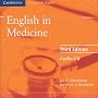 English in Medicine Audio CD: A Course in Communication Skills (Cambridge Professional English)