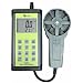 TPI 556C1 Digital Vane Anemometer with Temperature, Air Flow Calculation (cfm) and Carrying Case, 5-45/64" Length x 2-29/32" Width x 1-13/128" Height, 80 to 5916 ft/min Velocity