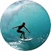 Windsurfing Round Mousepad