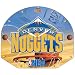 Denver Nuggets High Def Plaque Style Wall Clock