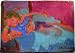 Girl Reclined, Original 1940's Figurative Oil Painting on Stretched Canvas By Carmel Art Association Artist Victor Di Gesu - Unframed Artwork