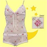 Eberjey Secret Garden Pink Cami & French Brief