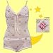  : Eberjey Secret Garden Pink Cami & French Brief