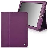 CaseCrown Bold Standby Case (Purple) for the new iPad & iPad 2 (Built-in magnet for sleep / wake feature)