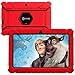 Contixo V8-2 7 inch Kids Tablet - WiFi Android Tablet for Kids - Learning Educational Apps Pre-Loaded - Kid Friendly Tablets with Parental Control - Great Toddler Tablet for Preschool Toy (Red)