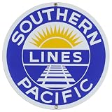 Southern Pacific Lines Porcelain Sign