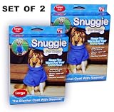 "SNUGGIE" FOR DOGS - SIZE LARGE BLUE SET OF 2 HyperLink