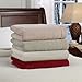 Perfect Fit SoftHeat - Full Heated Blanket, Cozy & Plush Electric Blanket with Low-Voltage Technology and Auto Shut-Off (Natural, Full)