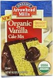 Arrowhead Mills Organic Vanilla Cake Mix, 18.2 Ounce (Pack of 6)