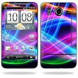 Protective Vinyl Skin Decal Cover for HTC Inspire 4G Cell Phone AT&T - Light waves