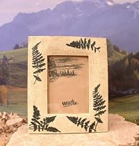 Unique Fern Frame 3-1/2 X 5 Inch Photo