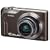 Casio EXILIM EX-H15 BN Digitalkamera (14 Megapixel, 10-fach opt. Zoom, 7,6 cm Display, Akku f�r bis zu 1.000 Fotos, Bildstabilisator) braun