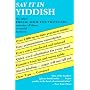 Say It in Yiddish