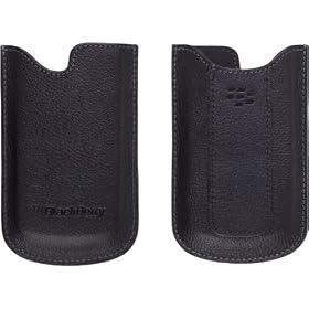 BlackBerry 8100 8120 8130 Pearl Series Series Leather Pocket Case