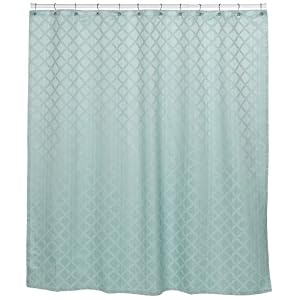 Lenox Pearl Essence Woven Jacquard Shower Curtain: Kitch