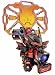 Battle B-Daman Direct Hit Figure: Chrome Zephyr