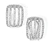 Sterling/Diamond Cage Earrings .29 TW SW-329