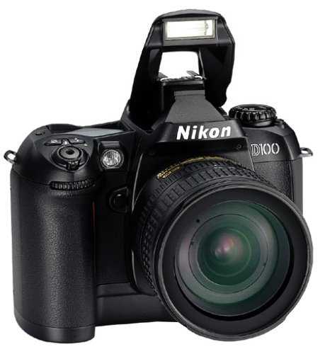 Nikon D-100 digitale Spiegelreflexkamera (6,0 Megapixel, nur Gehäuse)