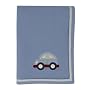 Tiddliwinks Transportation Fleece Blanket - Blue