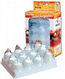Matfer Polycarbonate Interchangeable Pastry Tubes, Set Of Ten