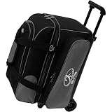 Elite Deuce Silver/Black Bowling Bag