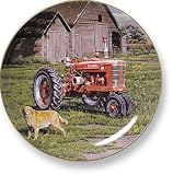 Wild Wings Farmland Plates - Uncle Virgil &acute; s M Tractor - B0006U38FS
