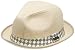 Quiksilver Young Men's "Double Down" Fedora,Natural,Large/X-Large